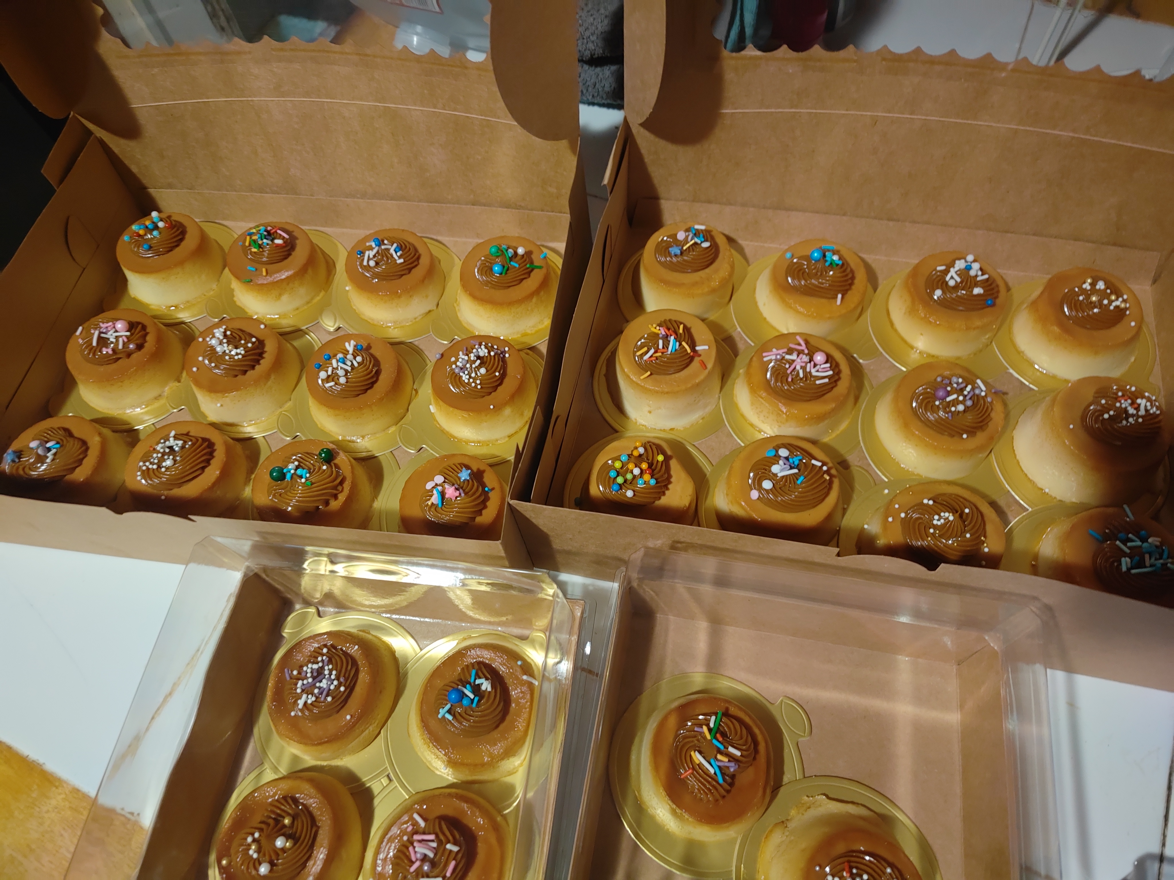 Flan napolitano